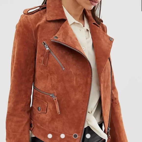 Jackets & Blazers - ASOS Suede Jacket